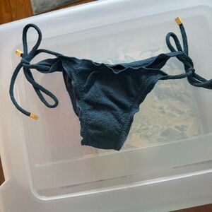 VIX Blue Bikini Bottoms Small